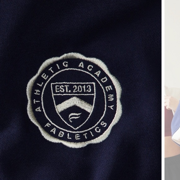 Fabletics Year Round Terry Bomber - Picture 5 of 8